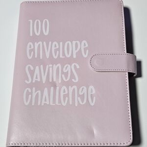 Pink Savings Challenge Binder